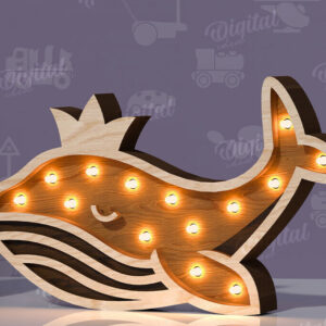 Intra απο ξύλο plywood 3mm-4mm πάχος – Ξύλινο Παιδικό Led Nightlight Laser Δίασταση  20x20 cm INTRAFABR-119078409