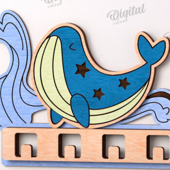 Intra απο ξύλο plywood 3mm-4mm πάχος – Ξύλινα Παιδικά Ράφια LaserCut Πακέτο Δίασταση  20x20 cm INTRAFABR-115495324 - Image 5