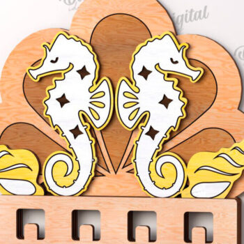 Intra απο ξύλο plywood 3mm-4mm πάχος – Ξύλινα Παιδικά Ράφια LaserCut Πακέτο Δίασταση  20x20 cm INTRAFABR-115495324 - Image 8