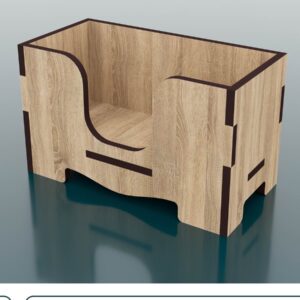 Intra απο ξύλο plywood 3mm-4mm πάχος – Ξύλινη θήκη επαγγελματικής κάρτας με Δίασταση  20x20 cm INTRAFABR-47679673