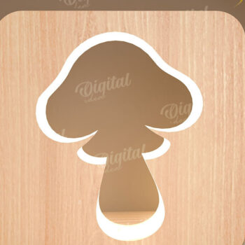 Intra απο ξύλο plywood 3mm-4mm πάχος – Ξύλινη δέσμη κοπής με λέιζερ Led Nightlights Δίασταση  20x20 cm INTRAFABR-109503235 - Image 14