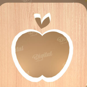 Intra απο ξύλο plywood 3mm-4mm πάχος – Ξύλινο επιτραπέζιο φωτιστικό Led  κοπής Laser Δίασταση  20x20 cm INTRAFABR-109488845