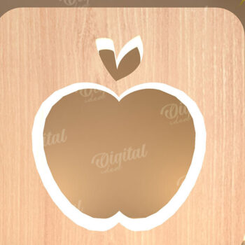 Intra απο ξύλο plywood 3mm-4mm πάχος – Ξύλινο επιτραπέζιο φωτιστικό Led  κοπής Laser Δίασταση  20x20 cm INTRAFABR-109488845 - Image 1