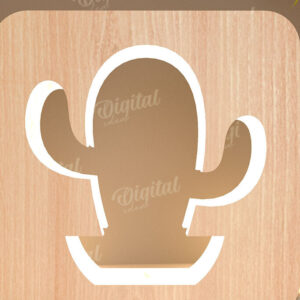 Intra απο ξύλο plywood 3mm-4mm πάχος – Ξύλινο επιτραπέζιο φωτιστικό Led  κοπής Laser Δίασταση  20x20 cm INTRAFABR-109489051