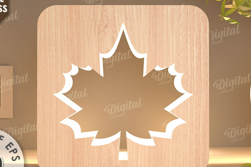 Intra απο ξύλο plywood 3mm-4mm πάχος – Ξύλινο επιτραπέζιο φωτιστικό Led  κοπής Laser Δίασταση  20x20 cm INTRAFABR-109489275