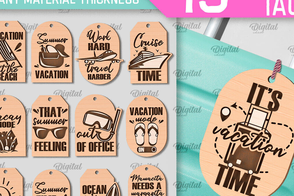 Intra απο ξύλο plywood 3mm-4mm πάχος – Ξύλινες ετικέτες αποσκευών Δέσμη κοπής με λέιζερ Δίασταση  20x20 cm INTRAFABR-97084859