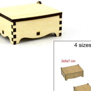 Intra απο ξύλο plywood 3mm-4mm πάχος – Ξύλινα Μίνι Κουτιά. Αρχείο λέιζερ. 4 Μεγέθη Δίασταση  20x20 cm INTRAFABR-91583226