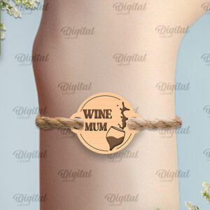 Intra απο ξύλο plywood 3mm-4mm πάχος – Ξύλινο βραχιόλι για τη γιορτή της μητέρας Δίασταση  20x20 cm INTRAFABR-93017539