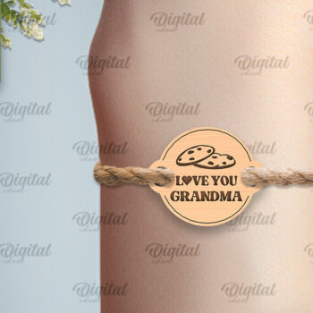 Intra απο ξύλο plywood 3mm-4mm πάχος – Ξύλινο βραχιόλι για τη γιορτή της μητέρας Δίασταση  20x20 cm INTRAFABR-93017839 - Image 1