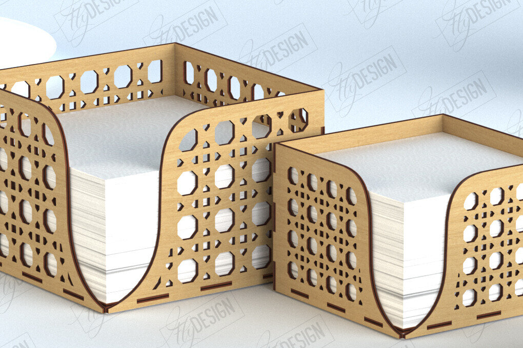 Intra απο ξύλο plywood 3mm-4mm πάχος – Ξύλινη θήκη χαρτοπετσέτας |Διακόσμηση τραπεζαρίας Δίασταση  20x20 cm INTRAFABR-118284209