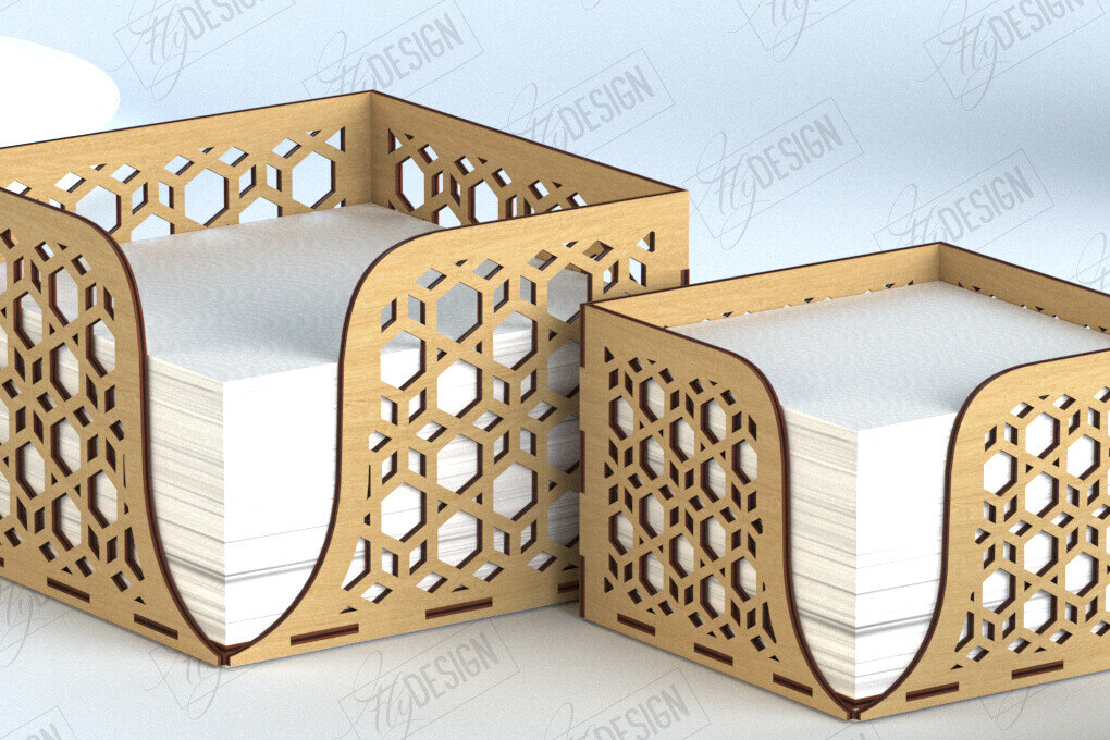 Intra απο ξύλο plywood 3mm-4mm πάχος – Ξύλινη θήκη χαρτοπετσέτας |Διακόσμηση τραπεζαρίας Δίασταση  20x20 cm INTRAFABR-118284211