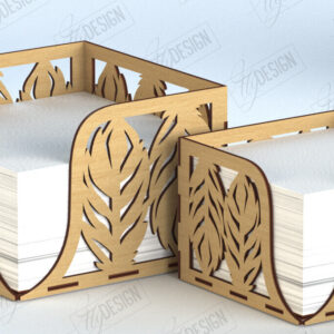 Intra απο ξύλο plywood 3mm-4mm πάχος – Ξύλινη θήκη χαρτοπετσέτας |Διακόσμηση τραπεζαρίας Δίασταση  20x20 cm INTRAFABR-118284214