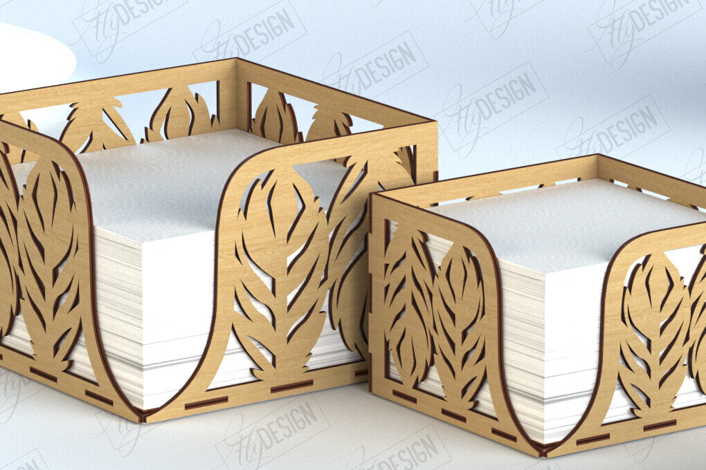 Intra απο ξύλο plywood 3mm-4mm πάχος – Ξύλινη θήκη χαρτοπετσέτας |Διακόσμηση τραπεζαρίας Δίασταση  20x20 cm INTRAFABR-118284214