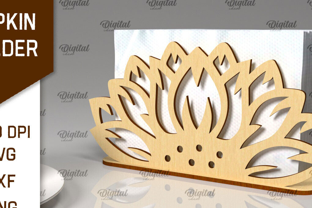 Intra απο ξύλο plywood 3mm-4mm πάχος – Ξύλινη θήκη χαρτοπετσέτας Δίασταση  20x20 cm INTRAFABR-100491994