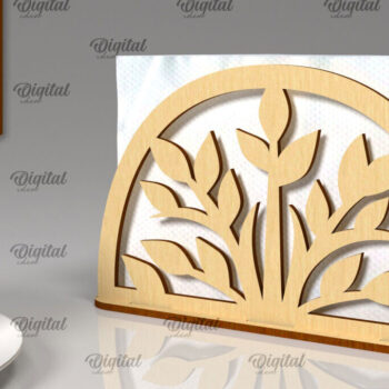 Intra απο ξύλο plywood 3mm-4mm πάχος – Ξύλινη θήκη χαρτοπετσέτας Δίασταση  20x20 cm INTRAFABR-100492042 - Image 1
