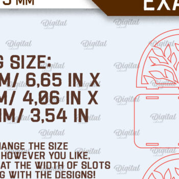 Intra απο ξύλο plywood 3mm-4mm πάχος – Ξύλινη θήκη χαρτοπετσέτας Δίασταση  20x20 cm INTRAFABR-100492042 - Image 2