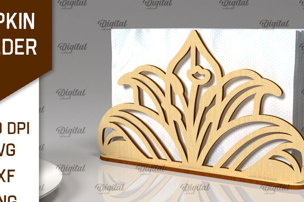 Intra απο ξύλο plywood 3mm-4mm πάχος – Ξύλινη θήκη χαρτοπετσέτας Δίασταση  20x20 cm INTRAFABR-100492110