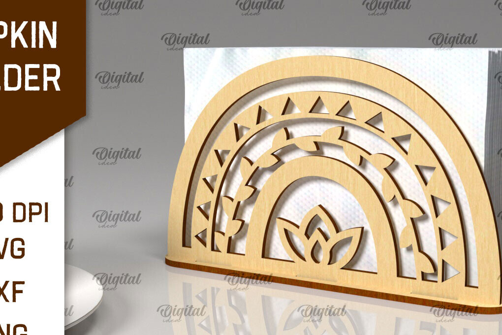 Intra απο ξύλο plywood 3mm-4mm πάχος – Ξύλινη θήκη χαρτοπετσέτας Δίασταση  20x20 cm INTRAFABR-100492161