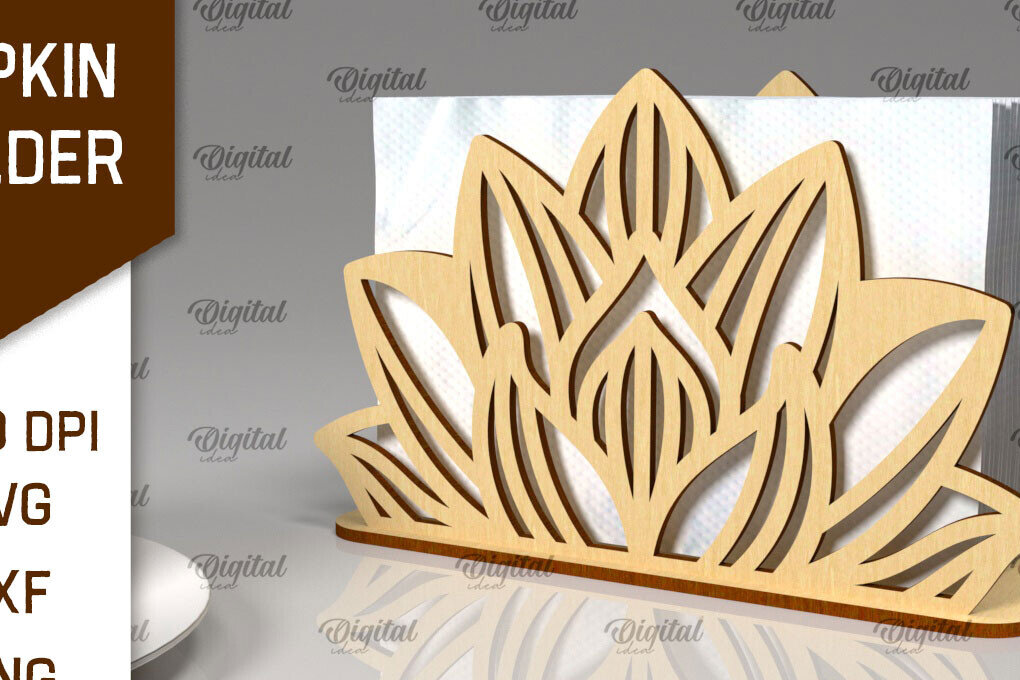 Intra απο ξύλο plywood 3mm-4mm πάχος – Ξύλινη θήκη χαρτοπετσέτας Δίασταση  20x20 cm INTRAFABR-100491646