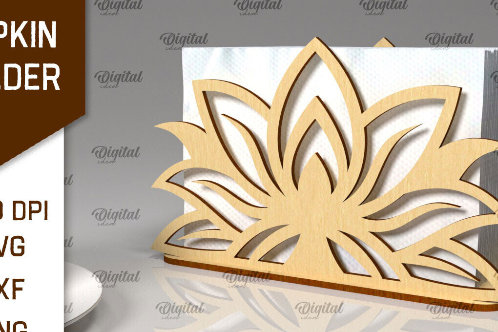 Intra απο ξύλο plywood 3mm-4mm πάχος – Ξύλινη θήκη χαρτοπετσέτας Δίασταση  20x20 cm INTRAFABR-100491788