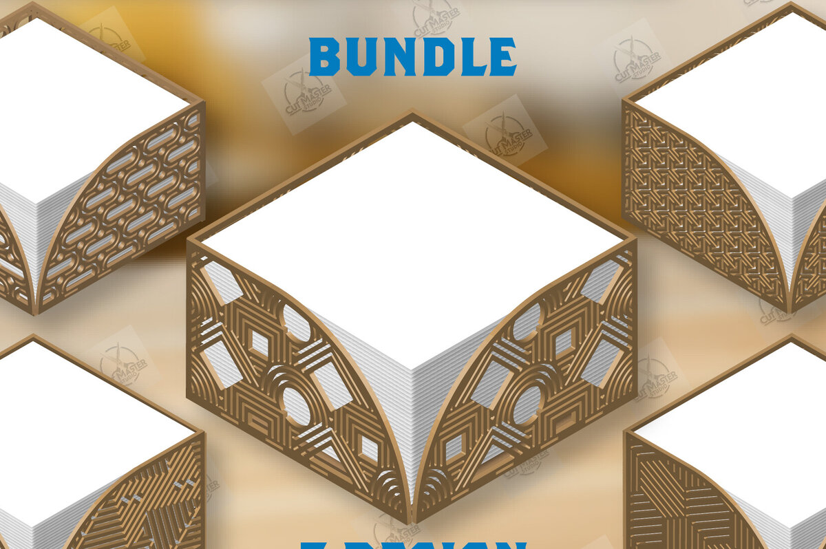 Intra απο ξύλο plywood 3mm-4mm πάχος – Ξύλινη θήκη χαρτοπετσέτας Δέσμη κοπής με λέιζερ Δίασταση  20x20 cm INTRAFABR-120361766