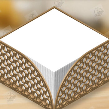 Intra απο ξύλο plywood 3mm-4mm πάχος – Ξύλινη θήκη χαρτοπετσέτας Δίασταση  20x20 cm INTRAFABR-120361739 - Image 1