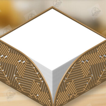 Intra απο ξύλο plywood 3mm-4mm πάχος – Ξύλινη θήκη χαρτοπετσέτας Δίασταση  20x20 cm INTRAFABR-120361608 - Image 1