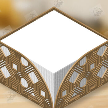 Intra απο ξύλο plywood 3mm-4mm πάχος – Ξύλινη θήκη χαρτοπετσέτας Δίασταση  20x20 cm INTRAFABR-120361674 - Image 2