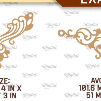 Intra απο ξύλο plywood 3mm-4mm πάχος – Ξύλινο Κολιέ με Design Δίασταση  40x30 cm INTRAFABR-101679946 - Image 2