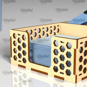 Intra απο ξύλο plywood 3mm-4mm πάχος – Ξύλινη θήκη για σημειωματάρια Cut Laser Δίασταση  20x20 cm INTRAFABR-99622149