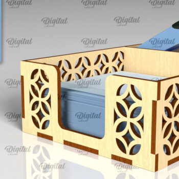 Intra απο ξύλο plywood 3mm-4mm πάχος – Δέσμη κοπής με λέιζερ θήκες για ξύλινα χαρτονομίσματα Δίασταση  20x20 cm INTRAFABR-99642154 - Image 6