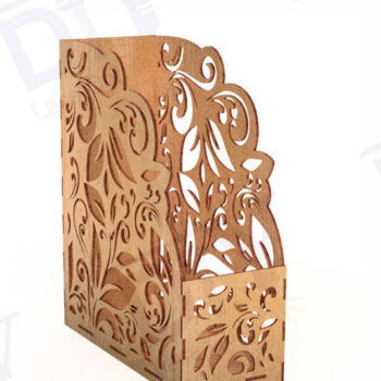 Intra απο ξύλο plywood 3mm-4mm πάχος – Ξύλινος δίσκος χαρτιού, Organizer Δίασταση  20x20 cm INTRAFABR-112880083 - Image 1