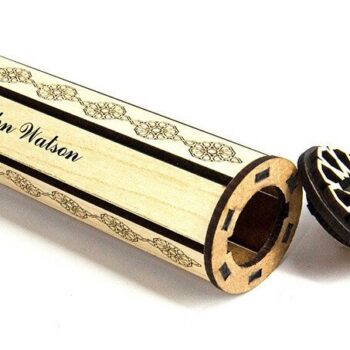 Intra απο ξύλο plywood 3mm-4mm πάχος – Ξύλινο κουτί στυλό, Κουτί κοσμημάτων δώρου Δίασταση  20x20 cm INTRAFABR-37889445 - Image 1