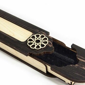 Intra απο ξύλο plywood 3mm-4mm πάχος – Ξύλινο κουτί στυλό, Κουτί κοσμημάτων δώρου Δίασταση  20x20 cm INTRAFABR-37889268 - Image 1