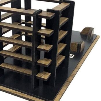 Intra απο ξύλο plywood 3mm-4mm πάχος – Ξύλινη θήκη για στυλό Δίασταση  20x20 cm INTRAFABR-35441124 - Image 3