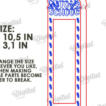 Intra απο ξύλο plywood 3mm-4mm πάχος – Ξύλινο Πακέτο Μολυβοθήκης Δίασταση  20x20 cm INTRAFABR-119613594 - Image 3