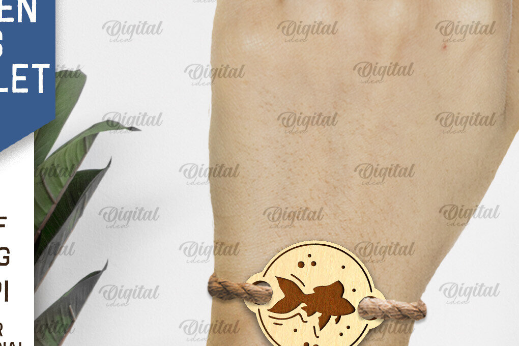 Intra απο ξύλο plywood 3mm-4mm πάχος – Ξύλινο βραχιόλι για κατοικίδια με λέιζερ Δίασταση  20x20 cm INTRAFABR-94327193