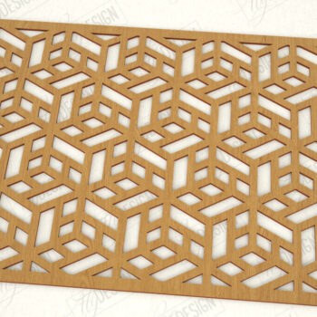 Intra απο ξύλο plywood 3mm-4mm πάχος – Δέσμη κοπής με λέιζερ ξύλινο σουπλά | CNC Δίασταση  20x20 cm INTRAFABR-119603958 - Image 8