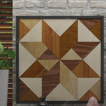 Intra απο ξύλο plywood 3mm-4mm πάχος – Ξύλινα παπλώματα Πάπλωμα Αχυρώνας Τέχνη τοίχου Δίασταση 40x30 cm INTRAFABR-66323816 - Image 1