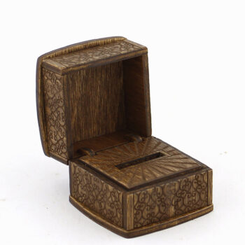 Intra απο ξύλο plywood 3mm-4mm πάχος – Ξύλινο Δαχτυλίδι Κουτί. Αρχείο κοπής με λέιζερ Δίασταση  20x20 cm INTRAFABR-95099866 - Image 2