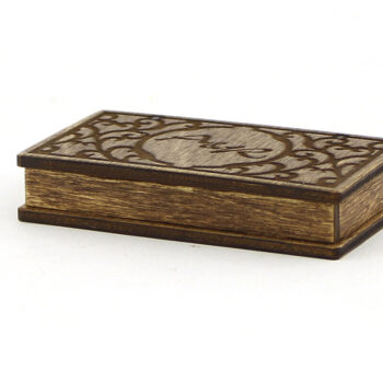 Intra απο ξύλο plywood 3mm-4mm πάχος – Ξύλινο Δαχτυλίδι Κουτί. Αρχείο λέιζερ Δίασταση  20x20 cm INTRAFABR-95099853 - Image 3