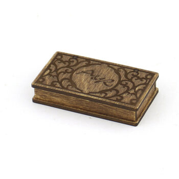 Intra απο ξύλο plywood 3mm-4mm πάχος – Ξύλινο Δαχτυλίδι Κουτί. Αρχείο λέιζερ Δίασταση  20x20 cm INTRAFABR-95099853 - Image 4