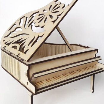 Intra απο ξύλο plywood 3mm-4mm πάχος – Ξύλινο Royal-box. Αρχείο λέιζερ Δίασταση  20x20 cm INTRAFABR-95341721 - Image 2