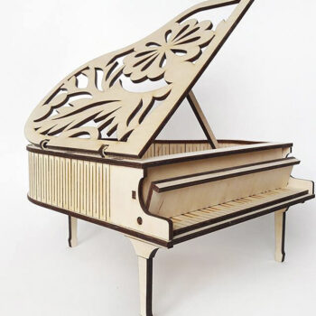 Intra απο ξύλο plywood 3mm-4mm πάχος – Ξύλινο Royal-box. Αρχείο λέιζερ Δίασταση  20x20 cm INTRAFABR-95341721 - Image 3