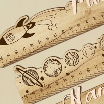 Intra απο ξύλο plywood 3mm-4mm πάχος – Ξύλινος ΧΑΡΑΚΑΣ Δέσμη με Όνομα Δίασταση  20x20 cm INTRAFABR-33551039 - Image 5