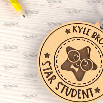 Intra απο ξύλο plywood 3mm-4mm πάχος – Ξύλινα Σχολικά Μετάλλια Δέσμη κοπής με λέιζερ Δίασταση  20x20 cm INTRAFABR-96223755 - Image 11