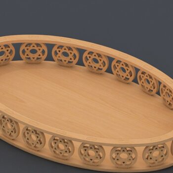 Intra απο ξύλο plywood 3mm-4mm πάχος – Ξύλινος δίσκος σερβιρίσματος Ψηφιακά κομμένα αρχεία Δίασταση  20x20 cm INTRAFABR-41728775 - Image 10