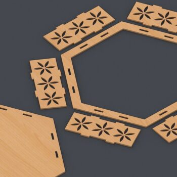 Intra απο ξύλο plywood 3mm-4mm πάχος – Ξύλινος δίσκος σερβιρίσματος Ψηφιακά κομμένα αρχεία Δίασταση  20x20 cm INTRAFABR-41728775 - Image 13