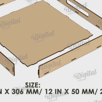 Intra απο ξύλο plywood 3mm-4mm πάχος – Ξύλινοι δίσκοι σερβιρίσματος Πακέτο κοπής με λέιζερ Δίασταση  20x20 cm INTRAFABR-123827898 - Image 3