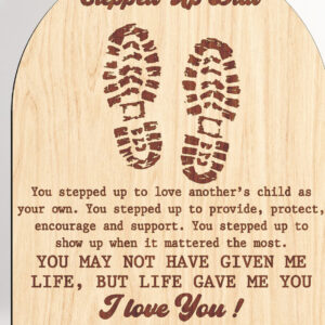 Intra απο ξύλο plywood 3mm-4mm πάχος – Ξύλινη επιγραφή για τη γιορτή του πατέρα ντεκόρ Δίασταση  20x20 cm INTRAFABR-95502269